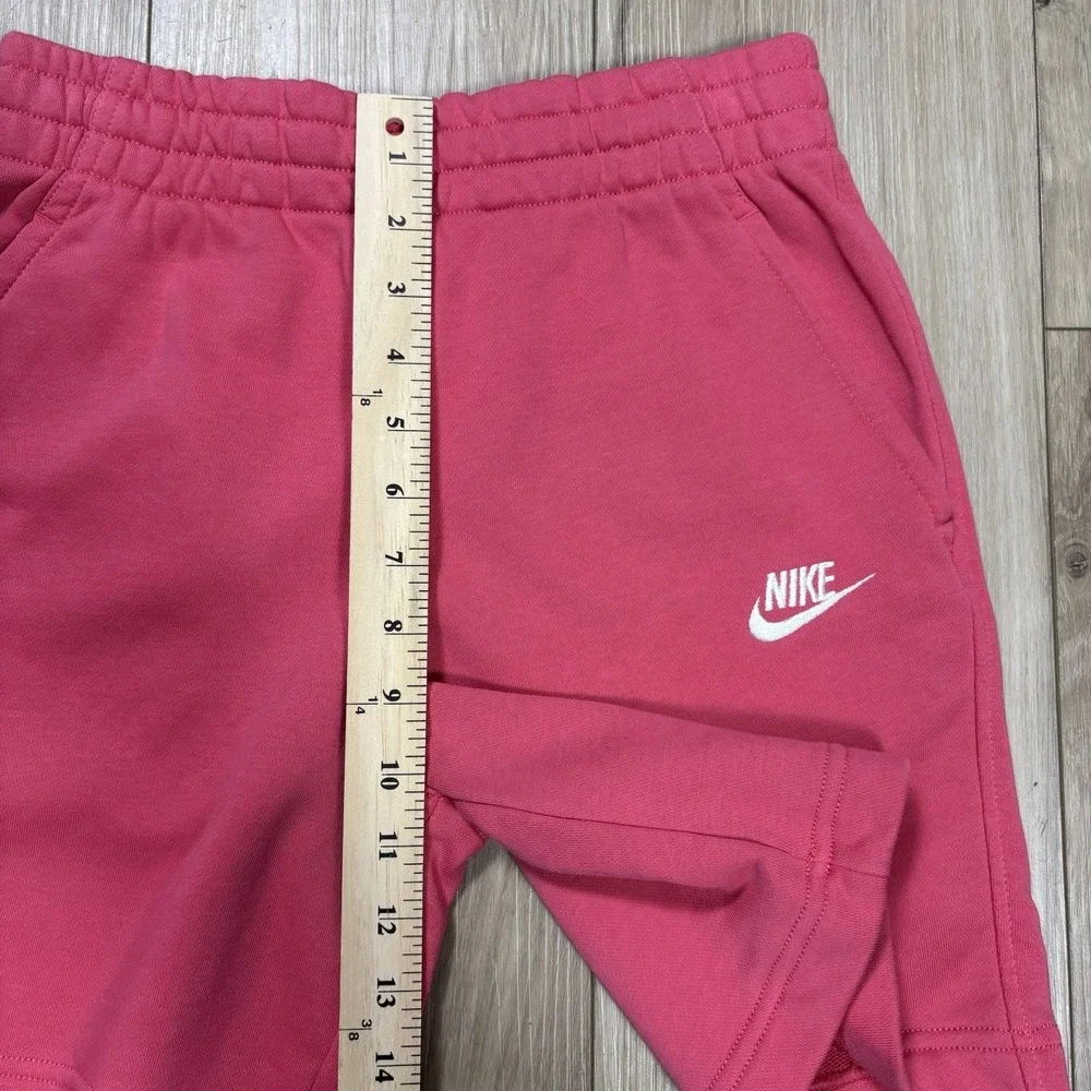 Youth Nike Club Fleece French‎ Terry Shorts Pink Large L